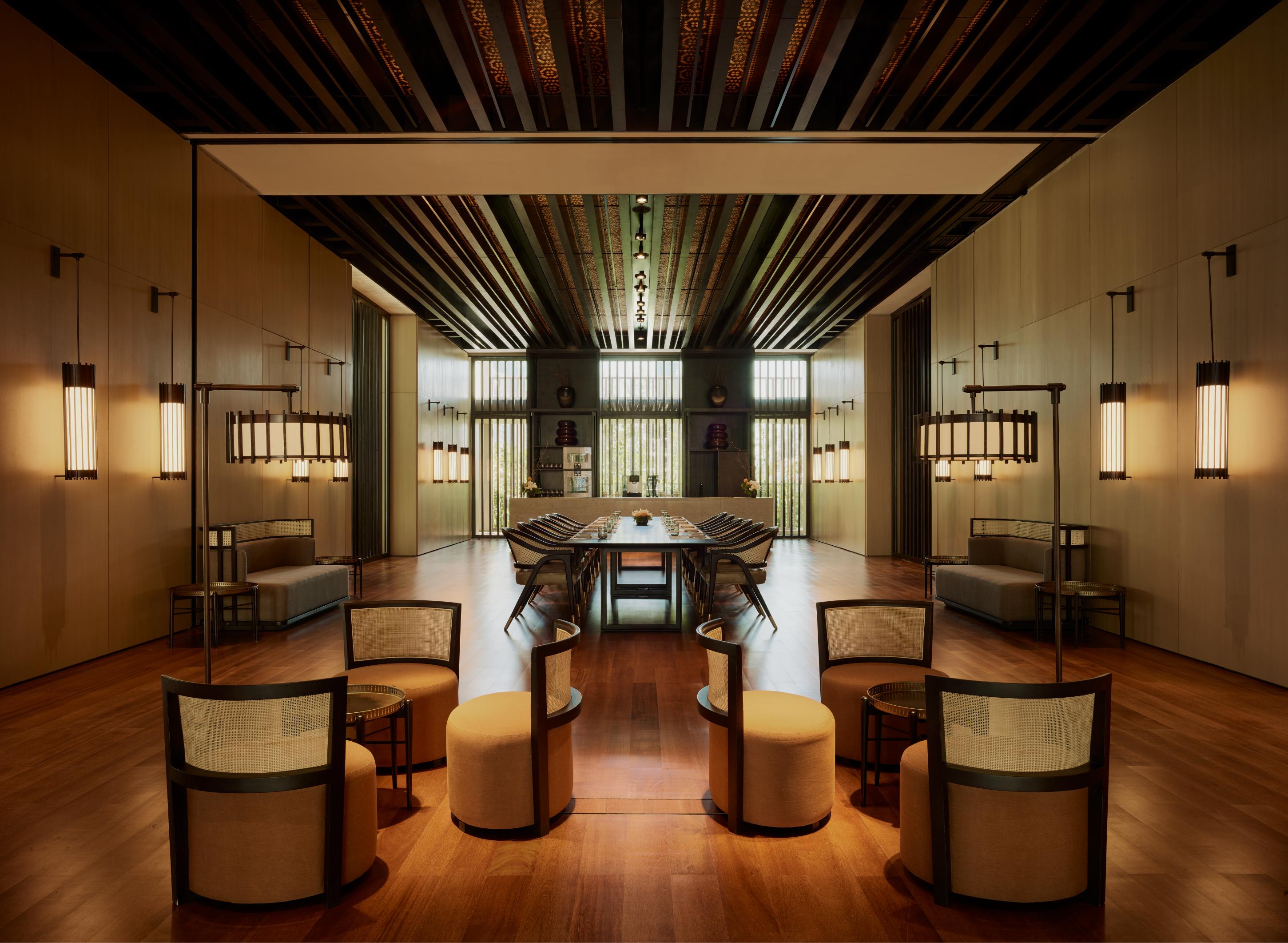 더 루마 호텔 앤 레지던스 쿠알라룸푸르 외부 사진 The interior of the lounge