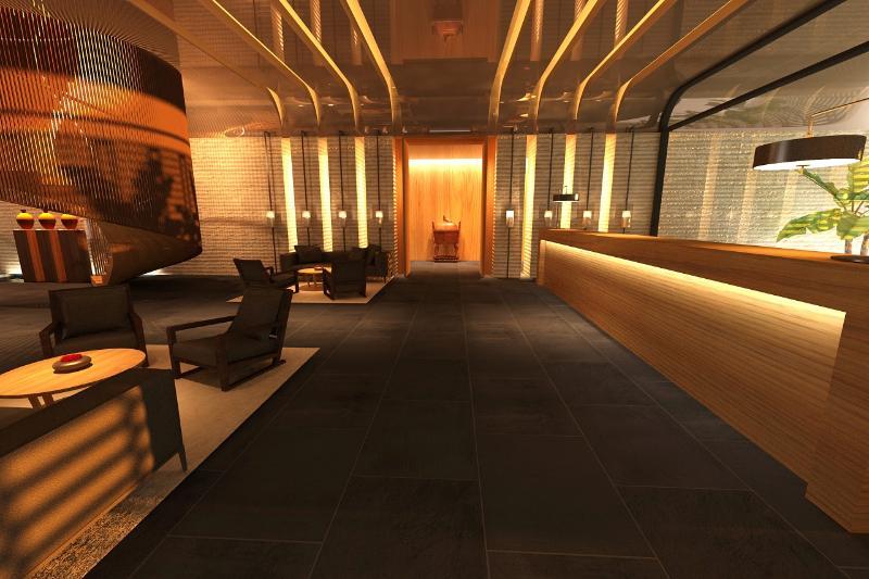 더 루마 호텔 앤 레지던스 쿠알라룸푸르 외부 사진 A computer-generated image of a hotel lobby