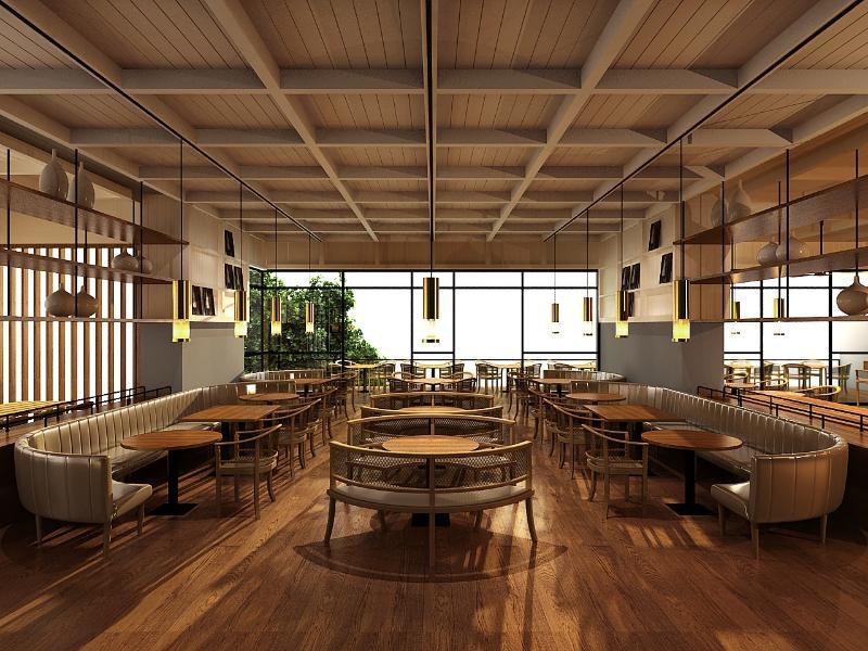 더 루마 호텔 앤 레지던스 쿠알라룸푸르 외부 사진 3D rendering of a restaurant